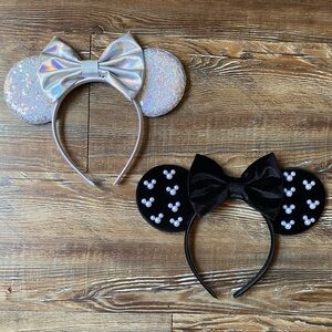Bundle of Two Disney Mouse Ear Headbands